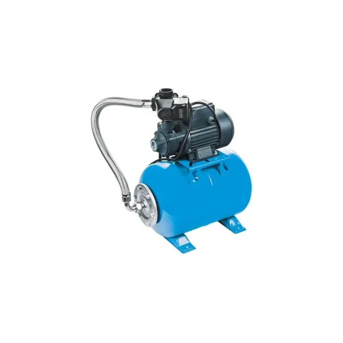 Насосная станция UNIPUMP AUTO QB 60, с г/а 24 л, автоматическая вихревого типа, 370 Вт, 30 л/мин, всас. 8 м (37928)