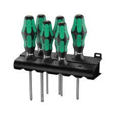 Набор отверток WERA Kraftform Plus Lasertip +стойка 6пр.