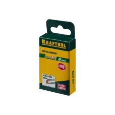 Скобы KRAFTOOL закаленные (1000 шт) 8 мм, зеленые (31680-08)