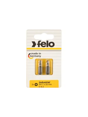 Бита FELO PH 1х25 Industrial 2шт. блистер (02201036)