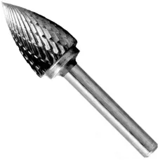 Борфреза FEIDA TOOLS элипсовидная твердосплавная 8.0* 65мм, твёрдость порядка 1500 HV