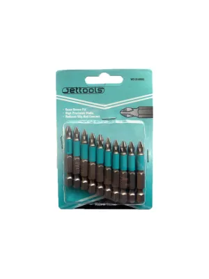 Бита Jettools PH2x50 10шт для больших нагрузок WP 50PH2 (W2-21-0502)