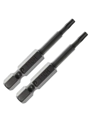 Бита ПРАКТИКА Torx Tamper-10 50мм 2шт блистер серия Профи