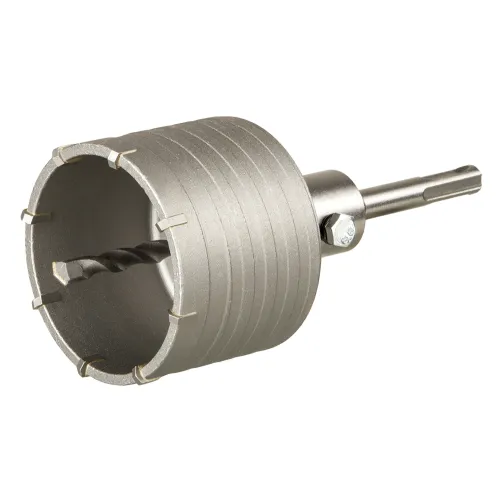 Коронка ПРАКТИКА т/сп SDS+ 76мм ударная (773-859)