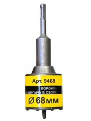 Коронка по кирпичу SDS+ в сборе ЭНКОР ТС 68х50мм 1/6/24 (9468)
