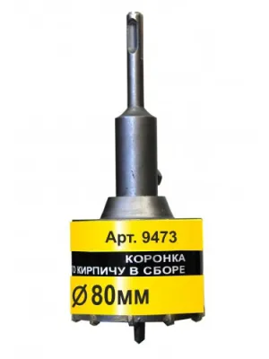 Коронка по кирпичу SDS+ в сборе ЭНКОР ТС 80х50мм 1/4/24 (9473)