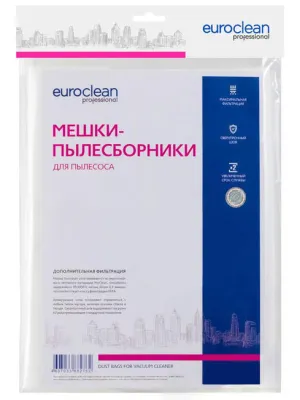 Мешки для пылесоса EURO Clean EUR-413(5шт) синтетич.однораз. ДИОЛД ПВУ-1400-50