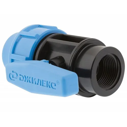 Кран ДЖИЛЕКС шаровый 25x3/4” М (9369d)