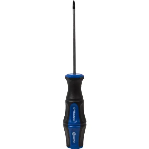 Отвёртка КОБАЛЬТ Ultra Grip PH-0х 75мм CR-V двухкомп.рукоятка (1шт) подвес (646-317)