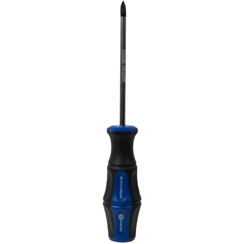 Отвёртка КОБАЛЬТ Ultra Grip PH-1х100мм CR-V двухкомп.рукоятка (1шт) подвес (646-331)