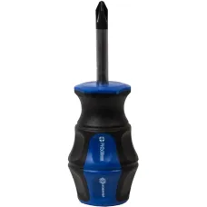 Отвёртка КОБАЛЬТ Ultra Grip PH-2х 38мм CR-V двухкомп.рукоятка (1шт) подвес (646-393)