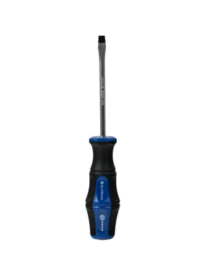 Отвёртка КОБАЛЬТ Ultra Grip SL 6.0х100мм CR-V двухкомп.рукоятка (1шт) подвес (646-270)
