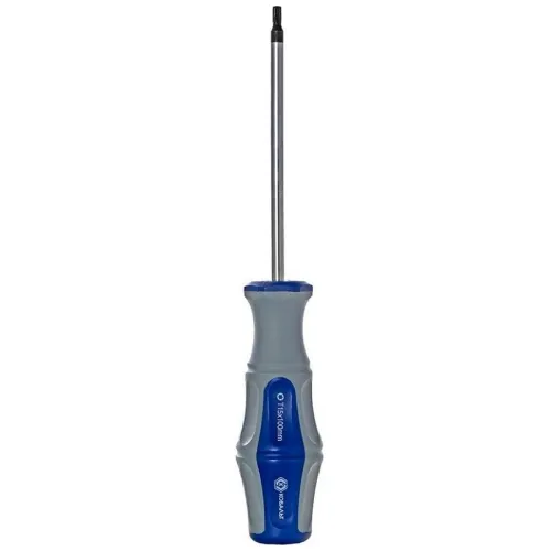Отвёртка КОБАЛЬТ Ultra Grip Torx Tamper-15 х100мм CR-V двухкомп.рукоятка (1шт) подвес (910-041)