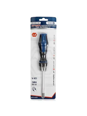 Отвёртка КОБАЛЬТ Ultra Grip телескопическая с набором бит CR-V (8шт) (646-690)