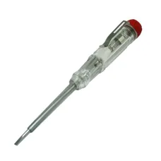 Отвёртка КОБАЛЬТ индикаторная 140мм 110-250В CR-V (1шт) подвес (646-683)