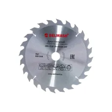Диск пильный по дереву БЕЛМАШ RD124A (280х3.0/1.8х32/30мм) z24