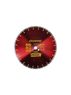 Диск алмазный CHAMPION 350_25.4 по бетону железобетону (LW350CPRO10) Concremax