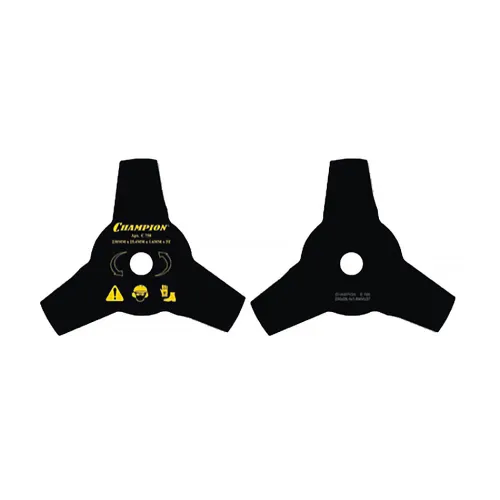 Нож CHAMPION C751, для жесткой травы 255х25.4мм 3z (тип А) (125R 235R FS80 85 100 120 FR85 350 450)