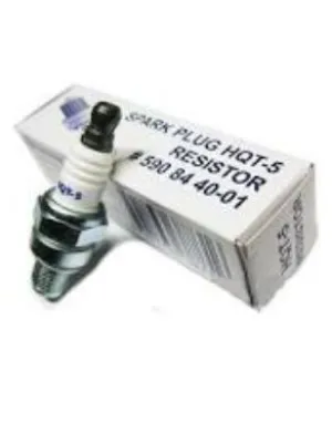 Свеча зажигания HUSQVARNA HQT- 5 RESISTOR, ключ16mm D резьбы:10.0mm L резьбы:12.7mm Межэлектродный з