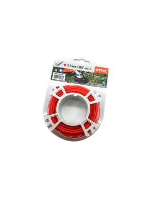 Корд триммерный STIHL 2,7мм х 9,8м (00009302341)