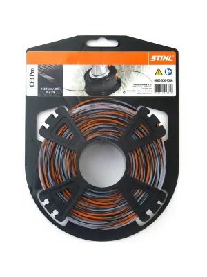 Корд триммерный STIHL крестообр. сечения CF3 Pro 2,4 мм х 35 м (00009304300)