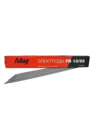 Электроды FUBAG FB 13/55 D4.0 мм с основным покрытием (пачка 0.9 кг)
