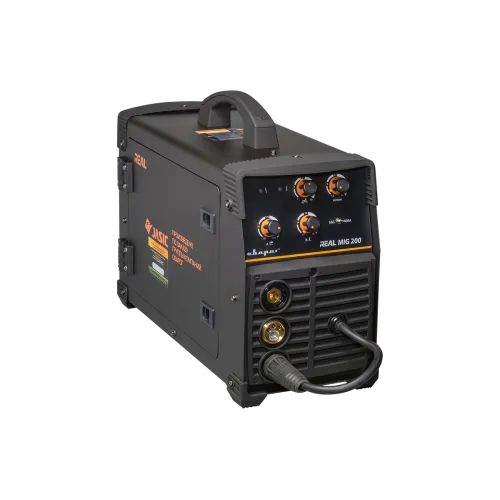 Инвертор СВАРОГ MIG 200 REAL Black, 200А, 220В + краги и маска
