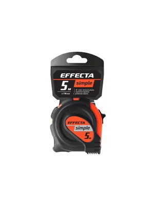Рулетка EFFECTA Simple 5м / 19 мм