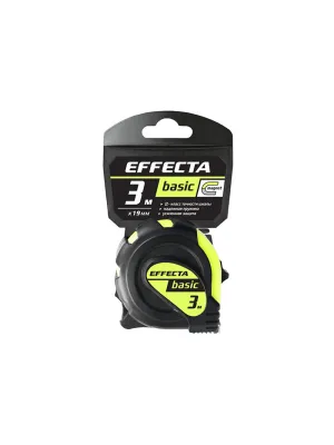 Рулетка EFFECTA Basic 3м / 19 мм