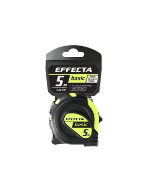 Рулетка EFFECTA Basic 5м / 25 мм