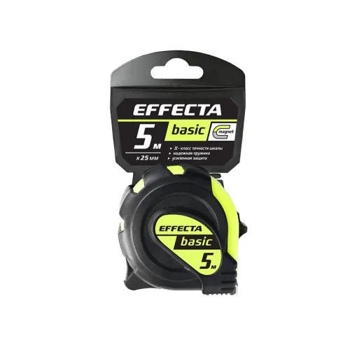 Рулетка EFFECTA Basic 5м / 25 мм