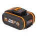 Аккумулятор WORX WA3553, 20В 4Ач Li-ion слайдер