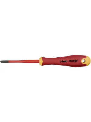 Отвертка FELO E-Slim Ergonic диэл. крестовая +/- H 1X80 (41619290)