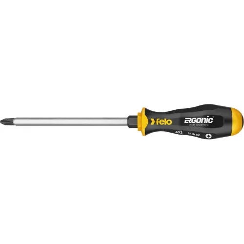 Отвертка FELO Ergonic ударн. PH 1х80 мм (45210240)