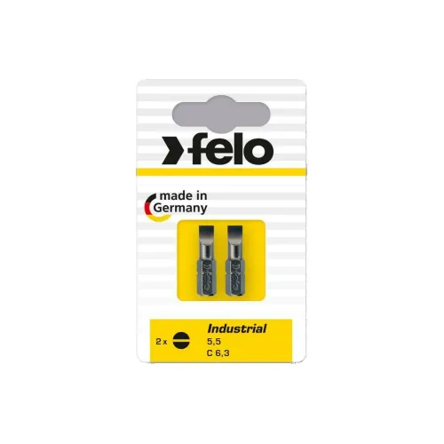 Бита FELO SL 5.5х25 Industrial 2шт. блистер (02052036)