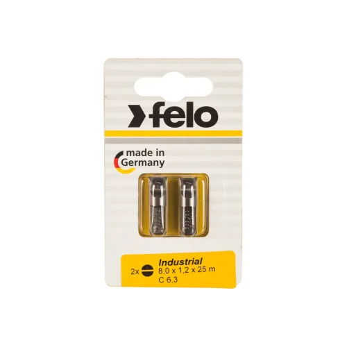 Бита FELO SL 8.0х25 Industrial 2шт. блистер (02080036)