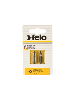 Бита FELO PZ 2х25 Industrial 2шт. блистер (02102036)
