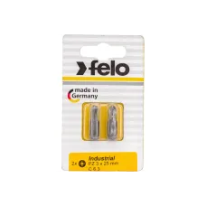Бита FELO PZ 3х25 Industrial 2шт. блистер (02103036)