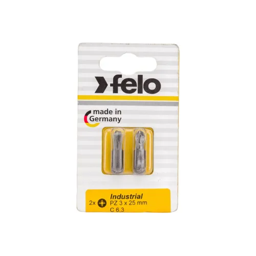 Бита FELO PZ 3х25 Industrial 2шт. блистер (02103036)