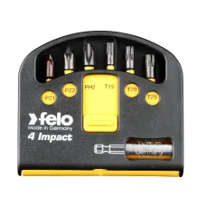 Набор бит FELO Impact PZ,PH,Tx, держатель кейс (02060146)
