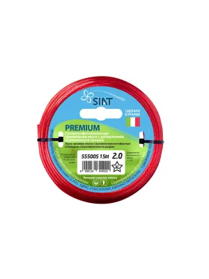 Корд триммерный SIAT PREMIUM, 2.0 Алюминиум звезда, 15м
