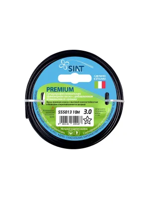 Корд триммерный SIAT PREMIUM 3,0 Алюминиум, звезда, 10м