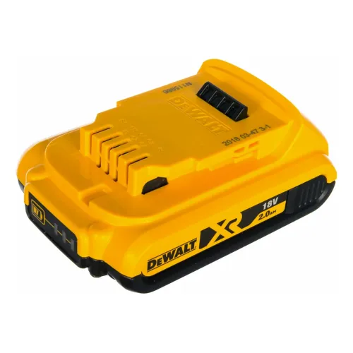 Аккумулятор DeWALT DCB183-XJ, 18В, XR, 2Ач, Li-ion