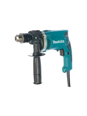 Дрель ударная MAKITA HP 1630, 710 Вт, ЗВП-13 мм, 0-3200 об\м, 2.1 кг, кор, AL редуктор