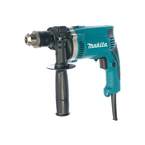 Дрель ударная MAKITA HP 1630, 710 Вт, ЗВП-13 мм, 0-3200 об\м, 2.1 кг, кор, AL редуктор