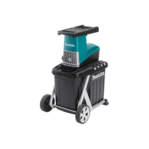 Измельчитель садовый MAKITA UD2500, 2,5 кВт, ⌀ до 45 мм, фреза 40 об/мин, контейнер 67 л, колеса для транспортировки