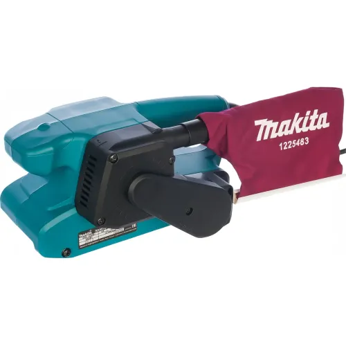 Ленточная шлиф.машина MAKITA 9910K, 650 Вт, 76х457 мм, 270 м/мин, 2.6 кг, кейс пласт.