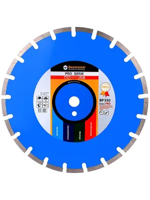 Диск алмазный BAUMESSER 350_25.4-21_3.5/2.5_10 F4 Beton PRO по бетону