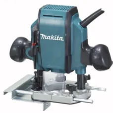Фрезер MAKITA RP0900K, 900 Вт, 27000 об/мин, цан. 8 мм, ход 0-35 мм, 3.3 кг, кейс пласт.