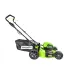 Аккумуляторная газонокосилка GREENWORKS GD60LM46HP, 60В, 4 А.ч, зу, шир. скаш. 46 см, 60 л, 7 уровней, б/щ, 3в1, мульч, без АКБ и ЗУ